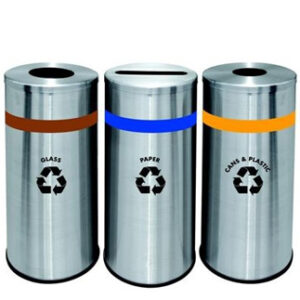 Stainless Steel Recycle Bin