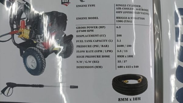 High Pressure Jet Cleaner - Image 3
