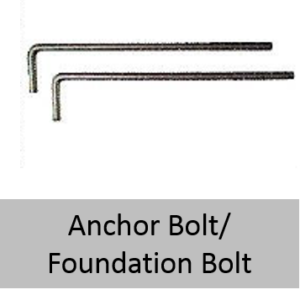 Anchor bolt/Foundation bolt