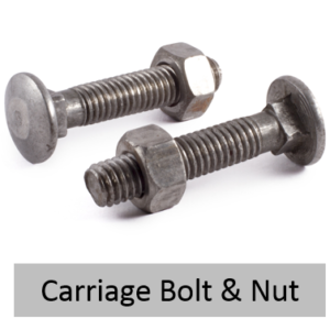 Carriage Bolt & Nut