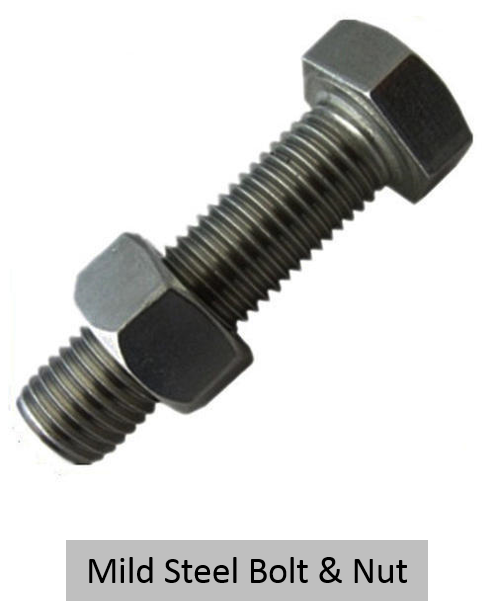 Mild Steel Bolt & Nut